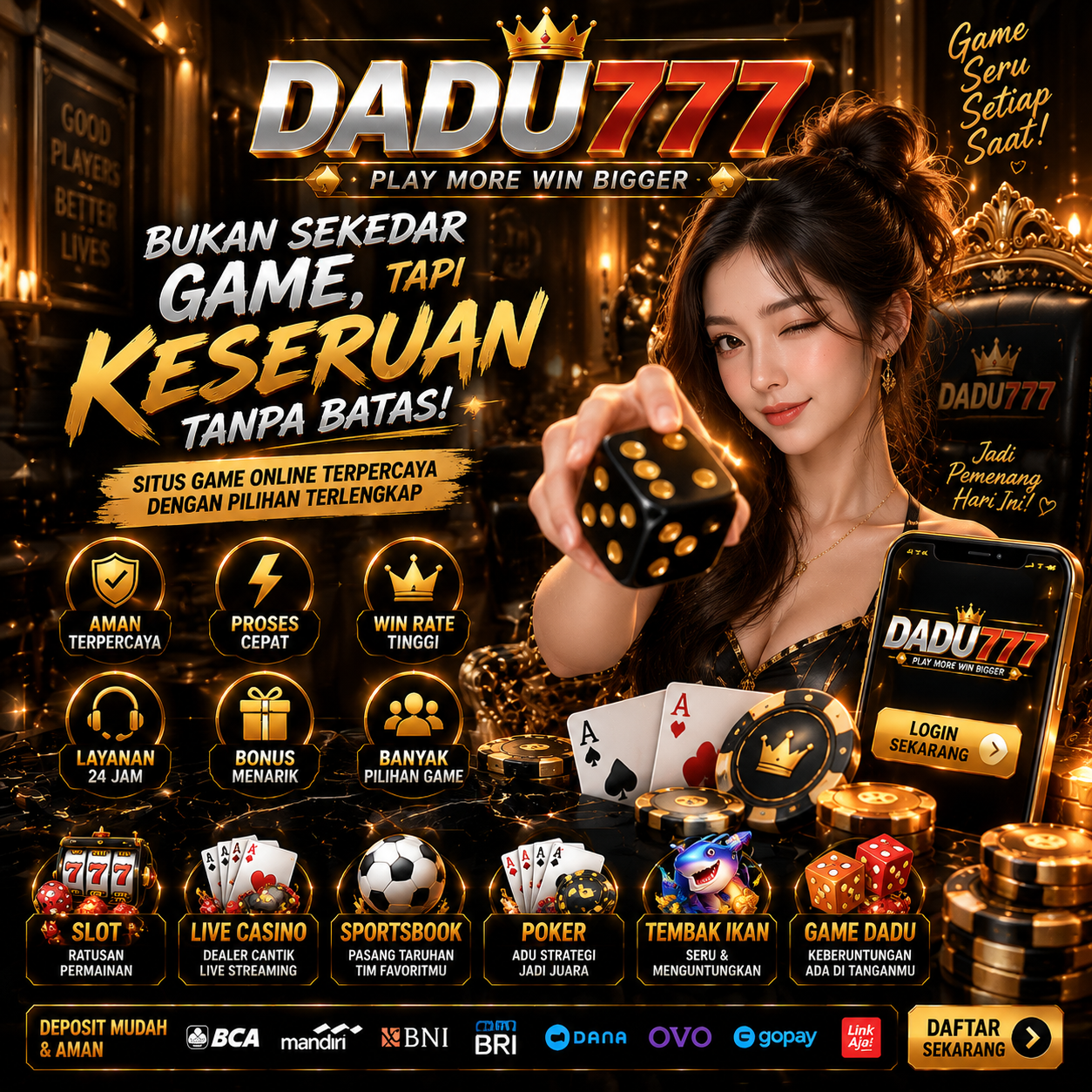 DADU777 - Bukan Sekedar Game, Tapi Keseruan Tanpa Batas
